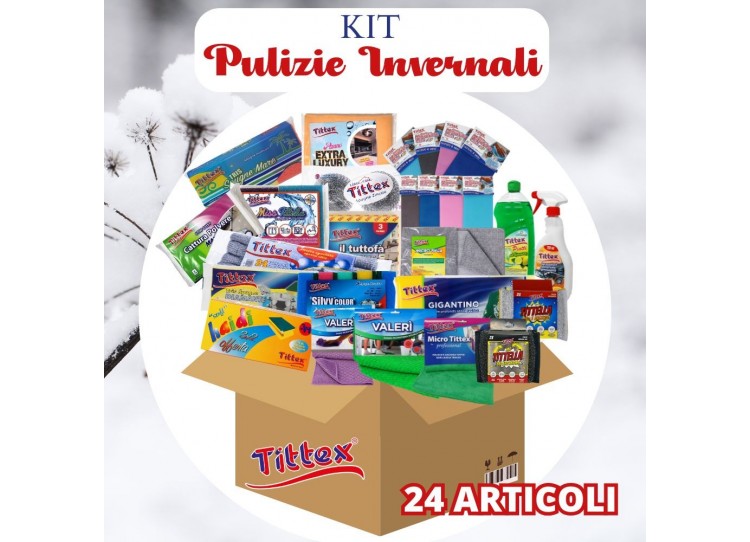 Kit Pulizie Invernali: la soluzione perfetta per una casa accogliente e splendente anche nei mesi più freddi!